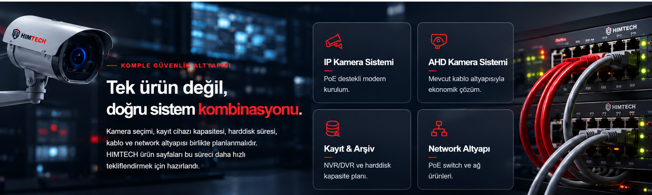 HIMTECH güvenlik altyapısı tanıtım görseli